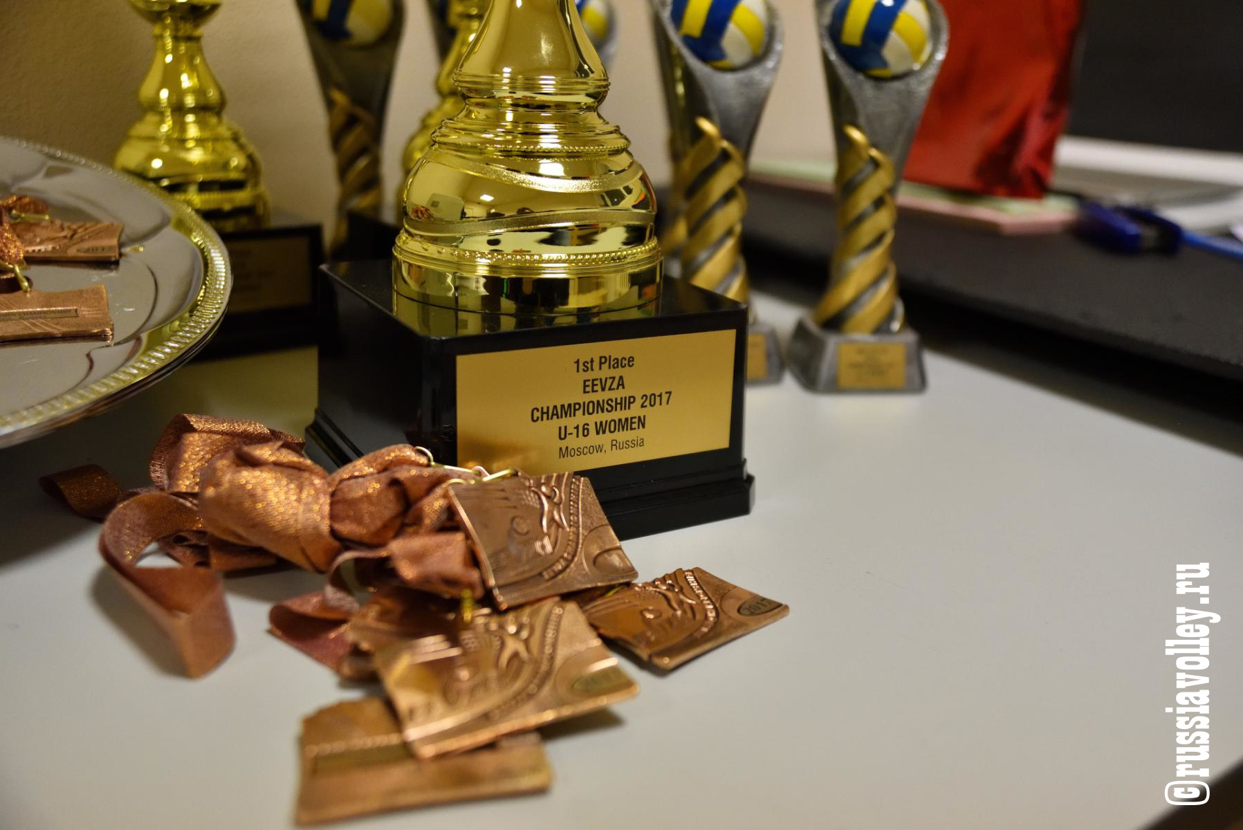Финал чемпионата EEVZA (девушки U-16). Москва, 14-16 декабря 2017 г.