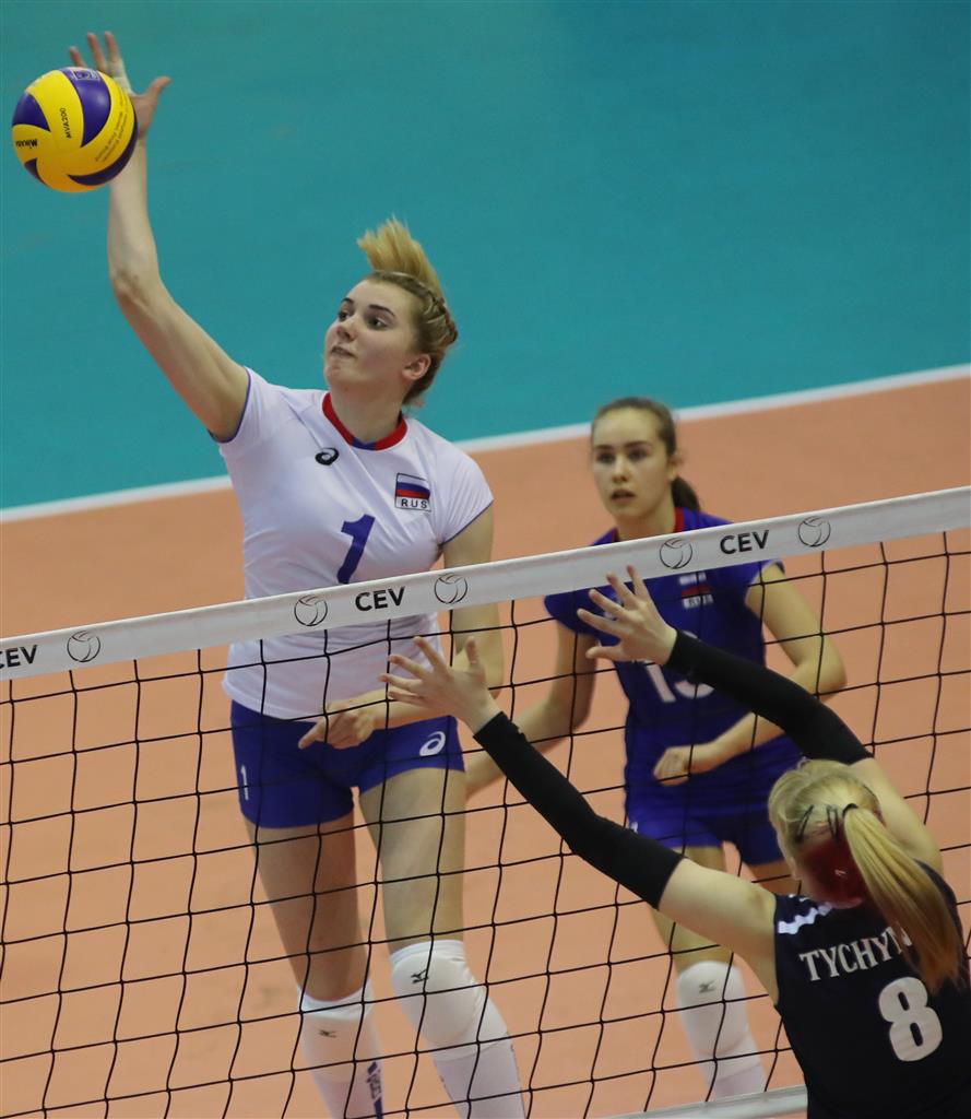 145954_KBON8855 Волейболистки РФ обыграли Беларусь на ЧЕ U17