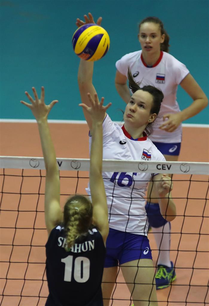 145954_KBON8917 Волейболистки РФ обыграли Беларусь на ЧЕ U17