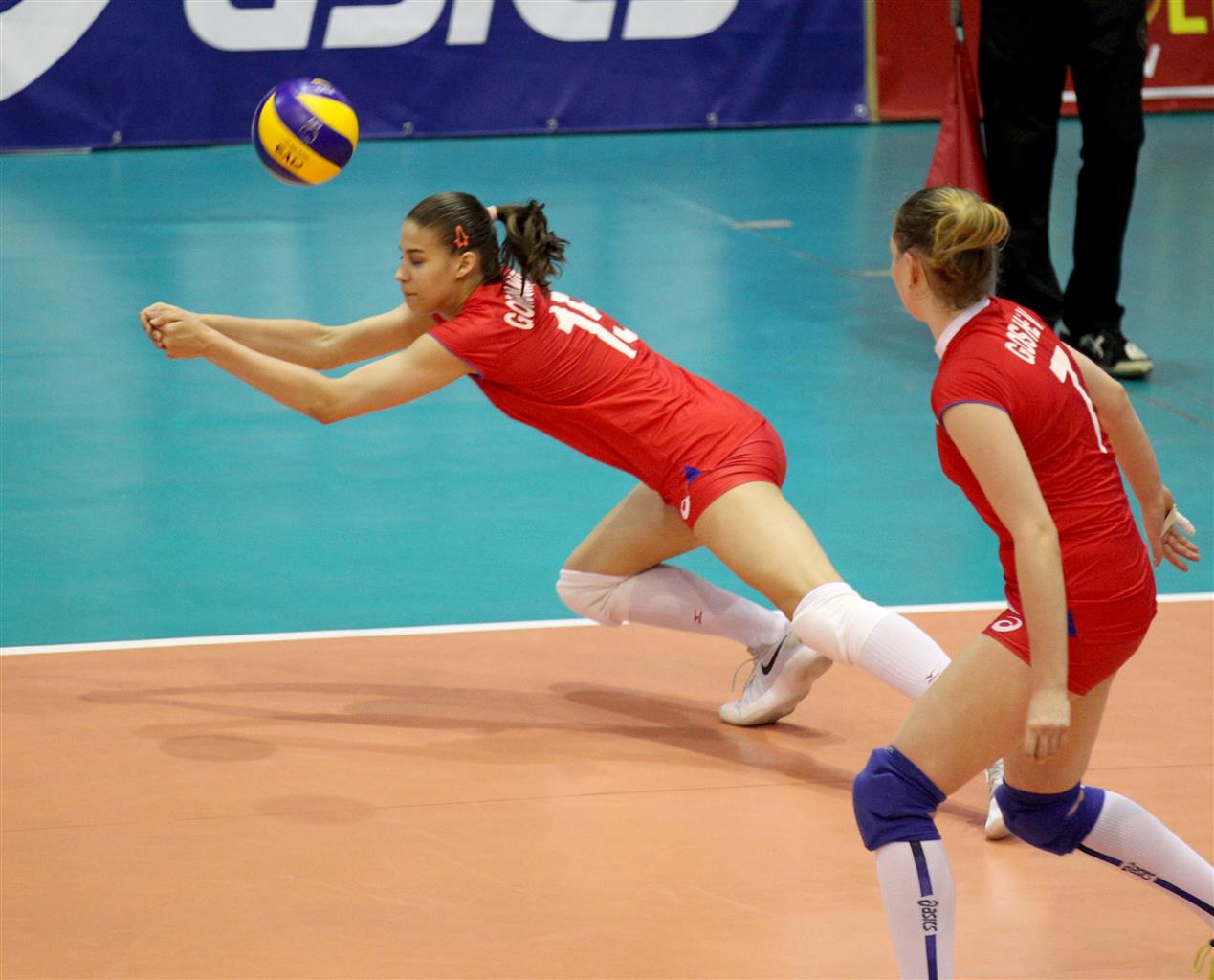 Волейболистки сборной России вышли в полуфинал ЧЕ U17