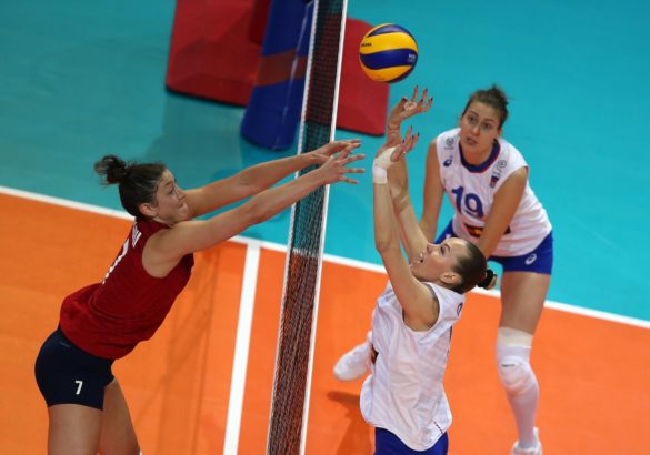 Fightingfortheballatthenet Россия проиграла США на домашнем этапе Лиги наций