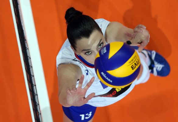 StartsevaRUSsetstheballonthenet Россия проиграла США на домашнем этапе Лиги наций